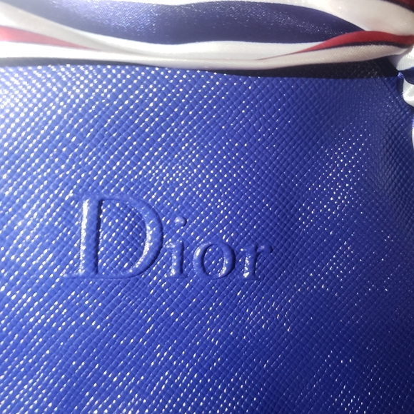 Dior mini crossbody bag blue - Picture 4 of 12